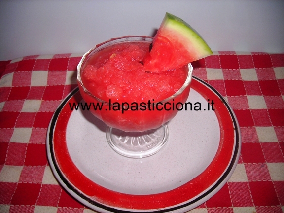 Granita all'anguria