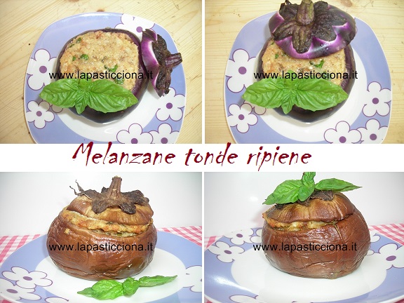 Melanzane tonde ripiene