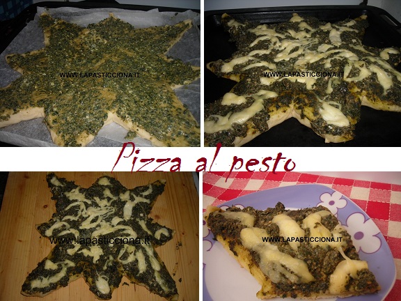 Pizza al pesto