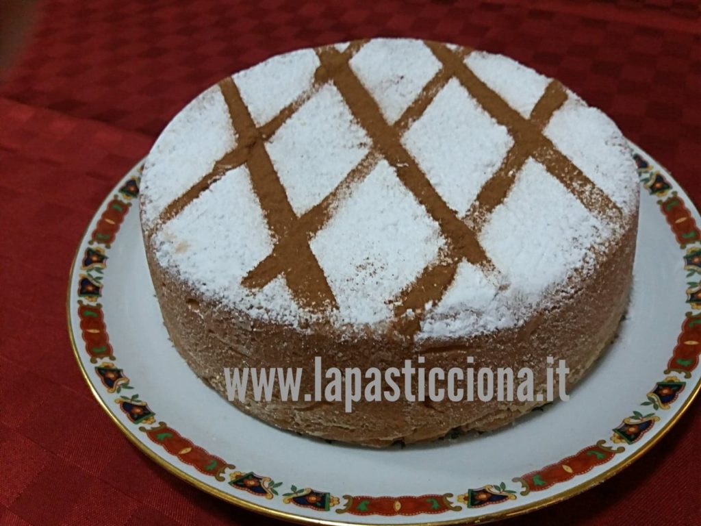 Cassata di ricotta al forno