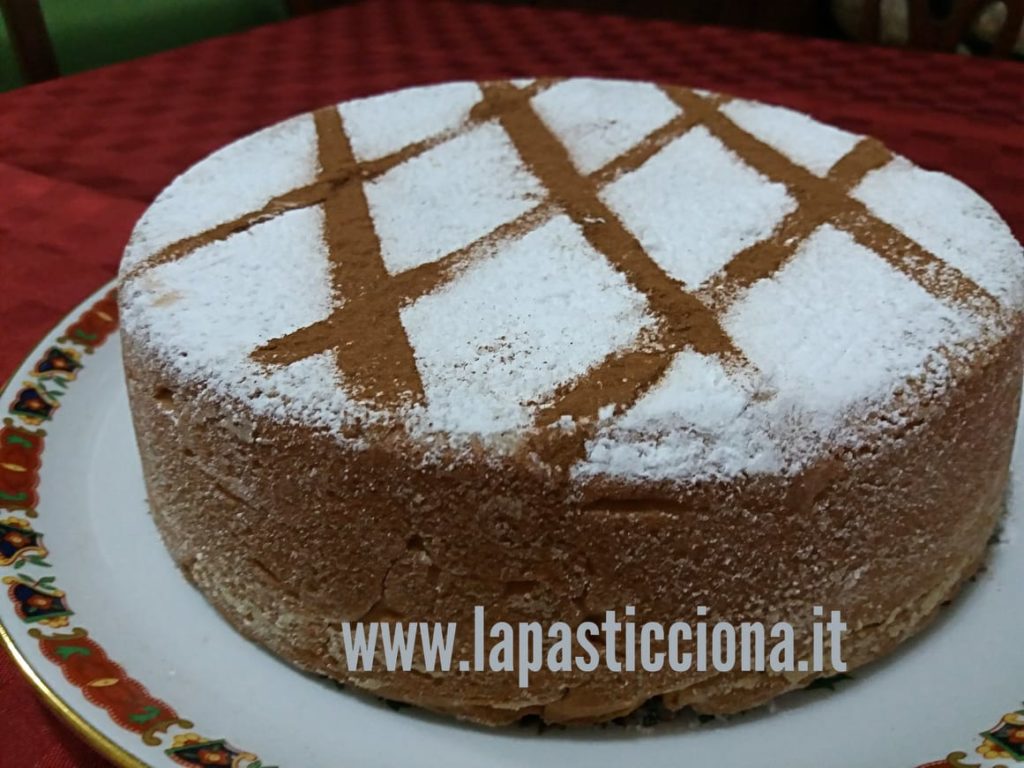 Cassata di ricotta al forno