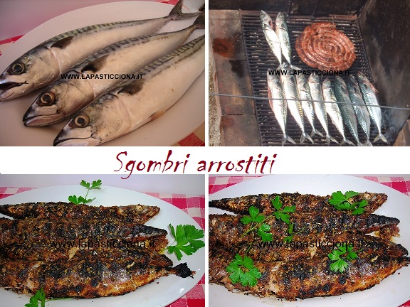 Sgombri arrostiti