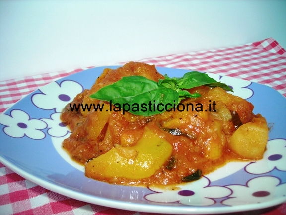 Peperonata con patate