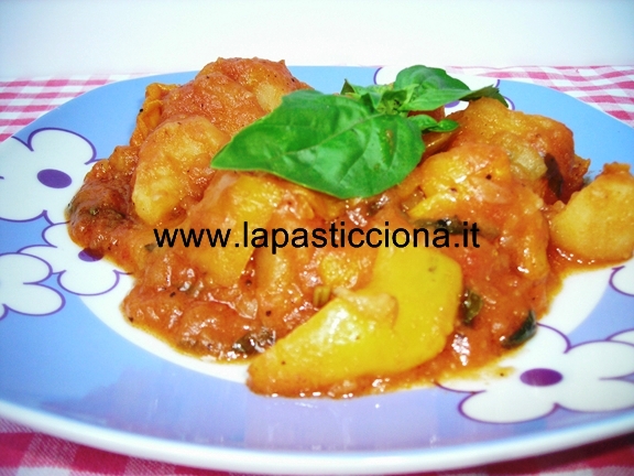 Peperonata con patate