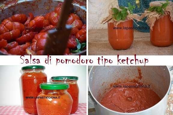 Salsa di pomodoro tipo ketchup