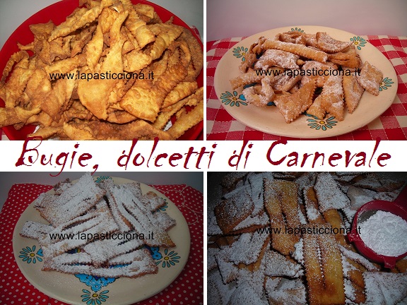 Bugie dolcetti di Carnevale