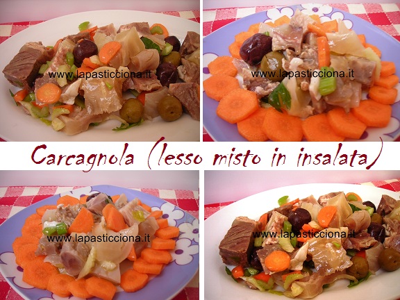 Carcagnola (lesso misto in insalata)