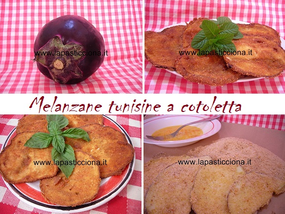 Melanzane tunisine a cotoletta