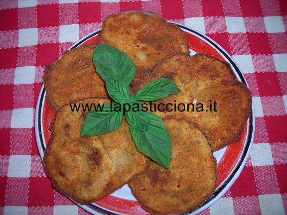 Melanzane tunisine a cotoletta