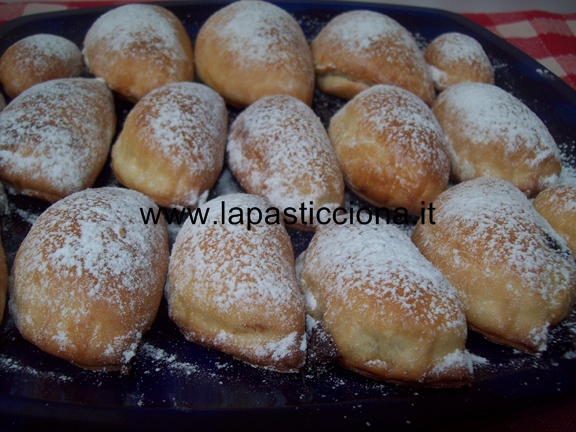 Panzerotti al cioccolato