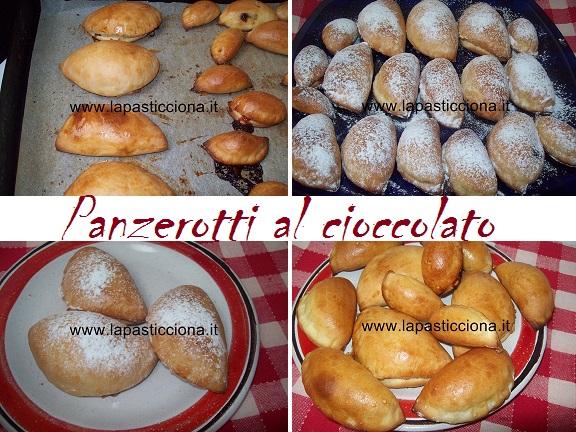 Panzerotti al cioccolato