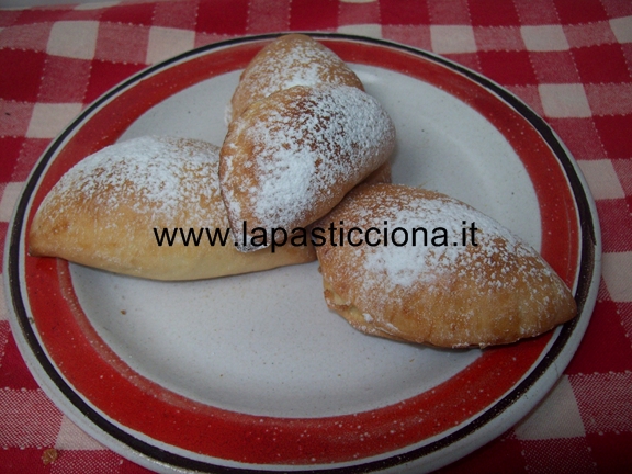 Panzerotti al cioccolato