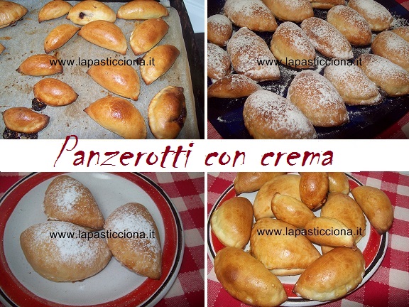 Panzerotti con crema