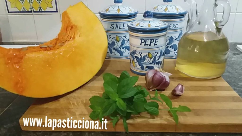 Zucca all’agrodolce (Ficatu ri sette cannoli)