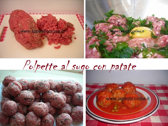 Polpette al sugo con patate