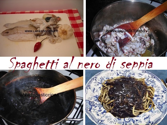 Spaghetti al nero di seppia