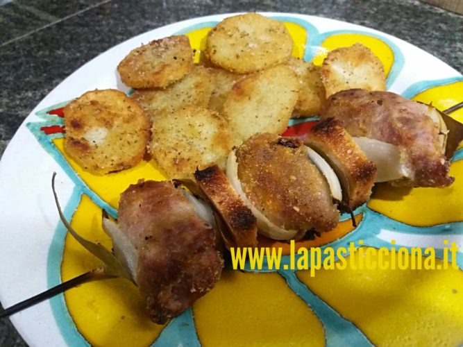 Spitini di carni (involtini di carne) al forno alla siciliana