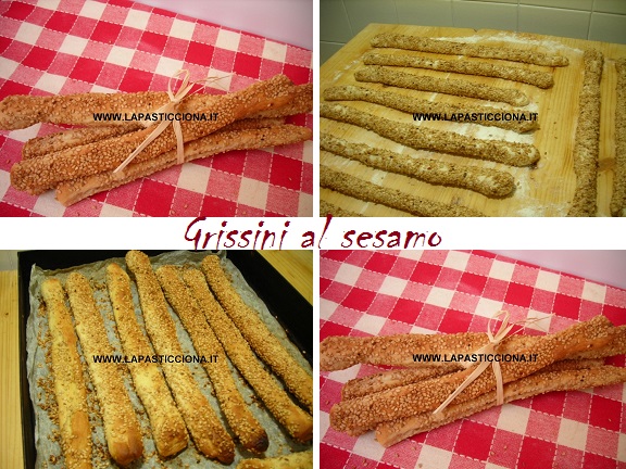 Grissini al sesamo