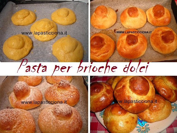 Pasta per brioche dolci