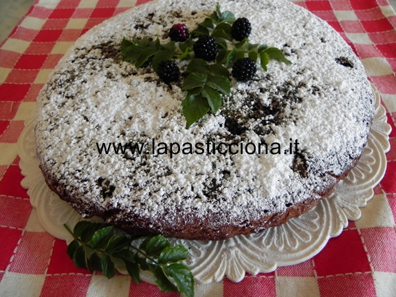 Torta alle more selvatiche