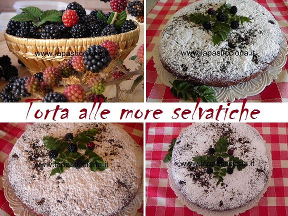 Torta alle more selvatiche