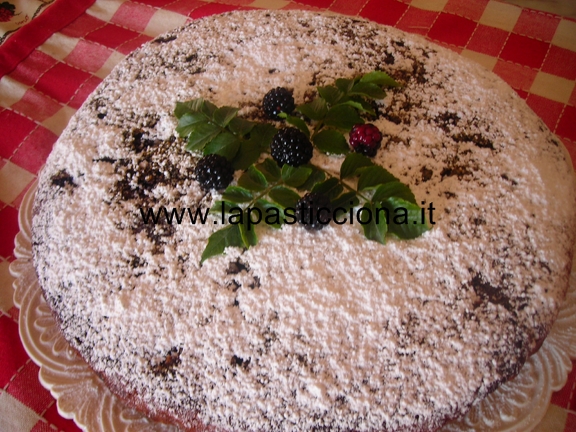 Torta alle more selvatiche