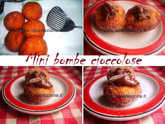 Mini bombe cioccolose