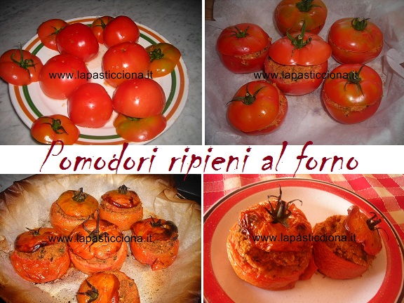 Pomodori ripieni al forno