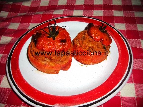 Pomodori ripieni al forno