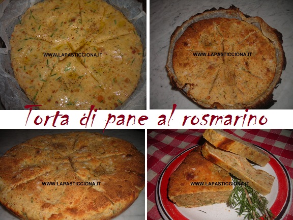 Torta di pane al rosmarino