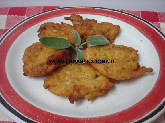 Frittelle di zucca rossa