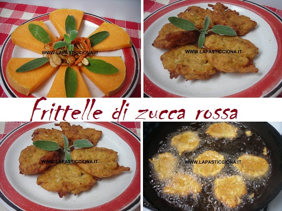 Frittelle di zucca rossa