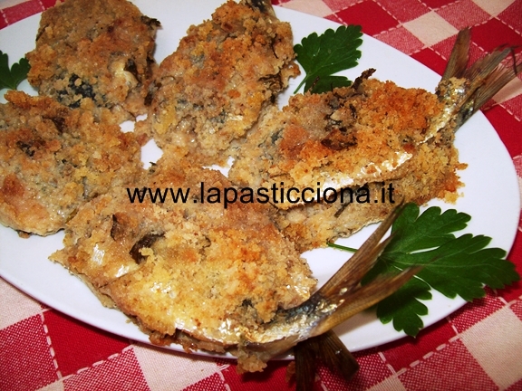 Sarde farcite al forno