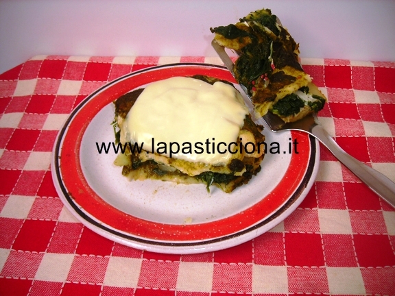 Sformato di spinaci e patate