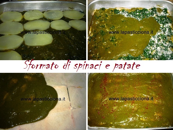 Sformato di spinaci e patate