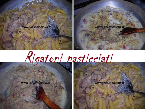 Rigatoni pasticciati