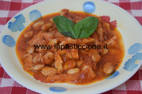 Trippa con fagioli