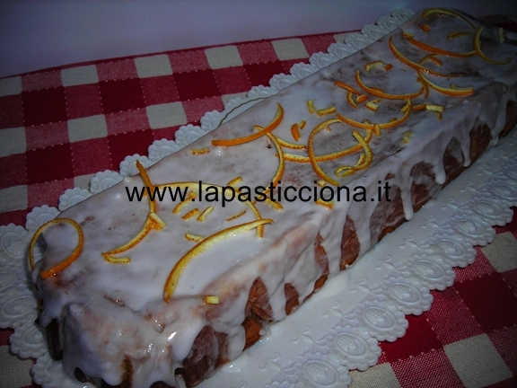 Plum-cake di carote e pere