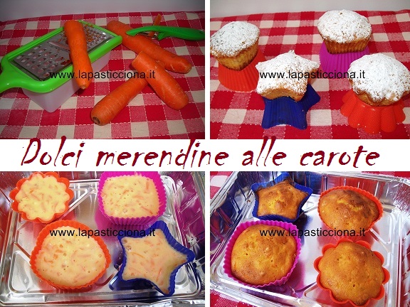 Dolci merendine alle carote