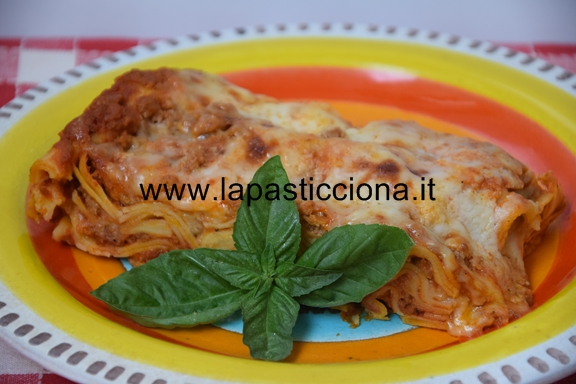 Pasticcio di lasagne con ragù alla siciliana