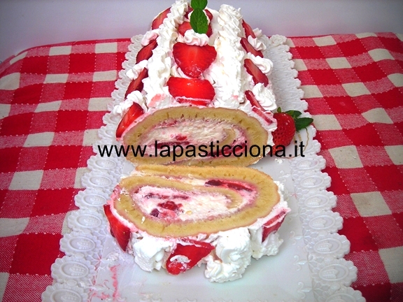 Rotolo con fragole