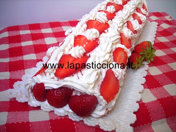 Rotolo con fragole