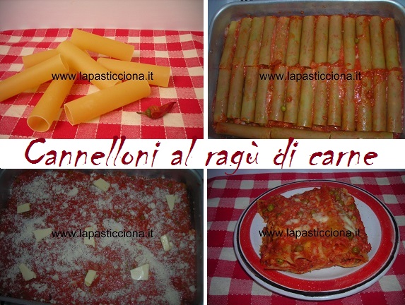 Cannelloni al ragù di carne