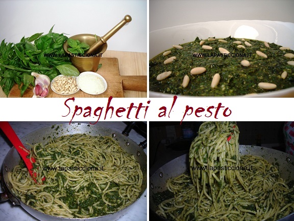 Spaghetti al pesto