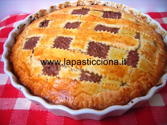 Crostata di ricotta al cioccolato