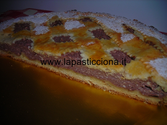 Crostata di ricotta al cioccolato