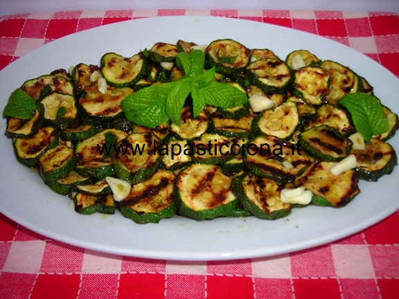 Zucchine alla menta