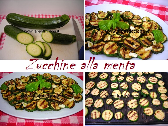 Zucchine alla menta