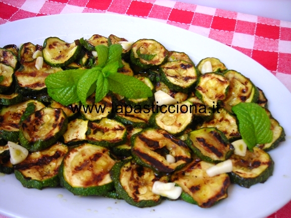 Zucchine alla menta