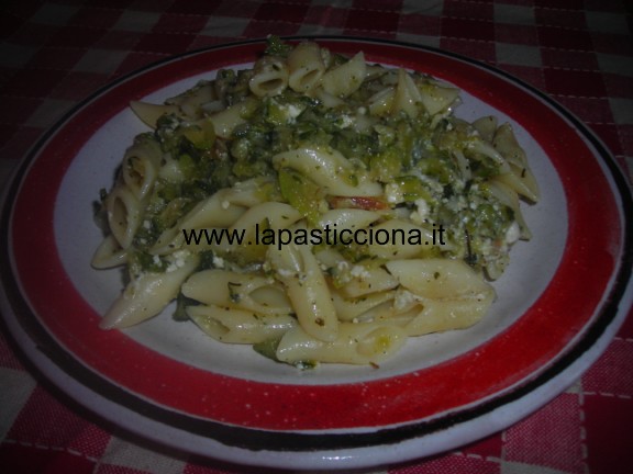 Pennette con zucchine e ricotta